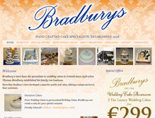 Tablet Screenshot of bradburys.ie